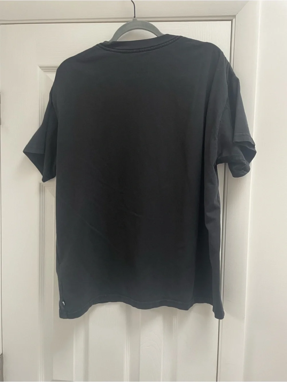 Nike Black Short Sleeve T-Shirt with Yellow Swoosh